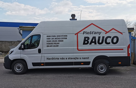 Reklamny polep vozidla