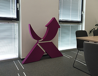 Samostatne stojace 3D logo